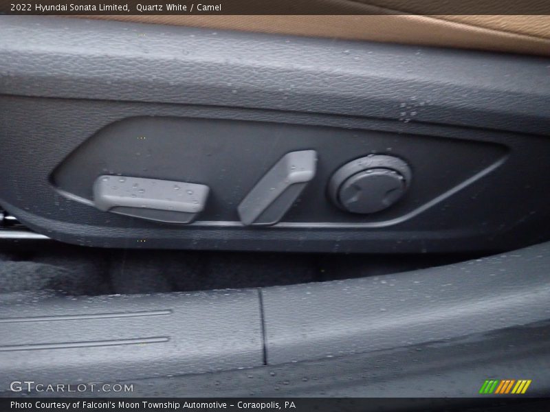 Quartz White / Camel 2022 Hyundai Sonata Limited