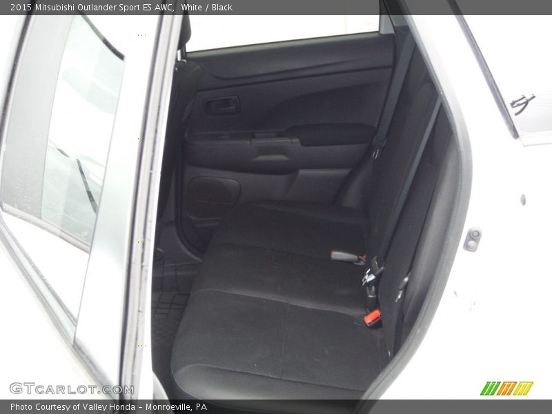 White / Black 2015 Mitsubishi Outlander Sport ES AWC