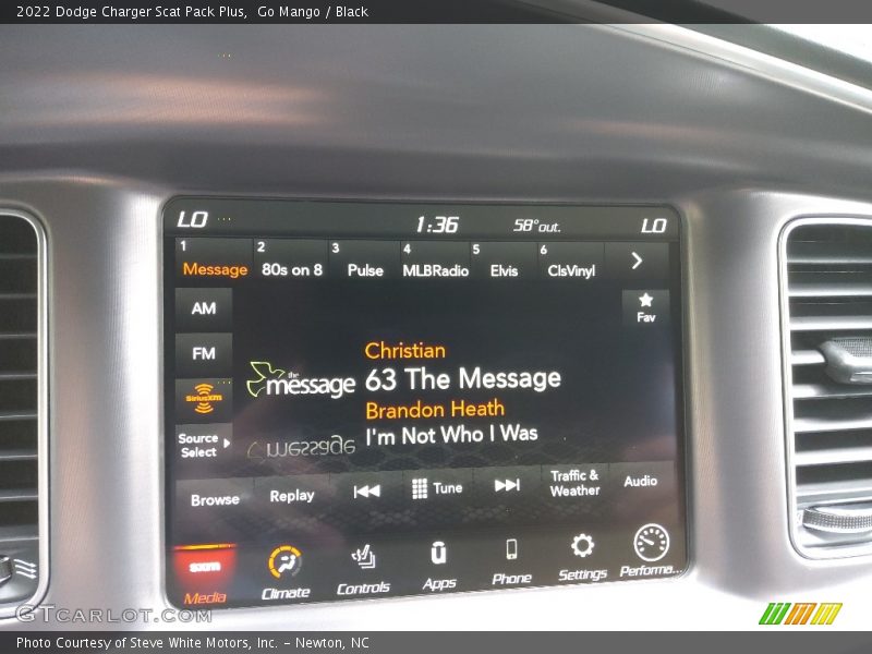 Go Mango / Black 2022 Dodge Charger Scat Pack Plus