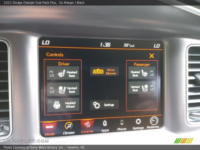 Go Mango / Black 2022 Dodge Charger Scat Pack Plus