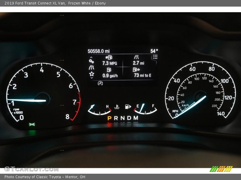 Frozen White / Ebony 2019 Ford Transit Connect XL Van