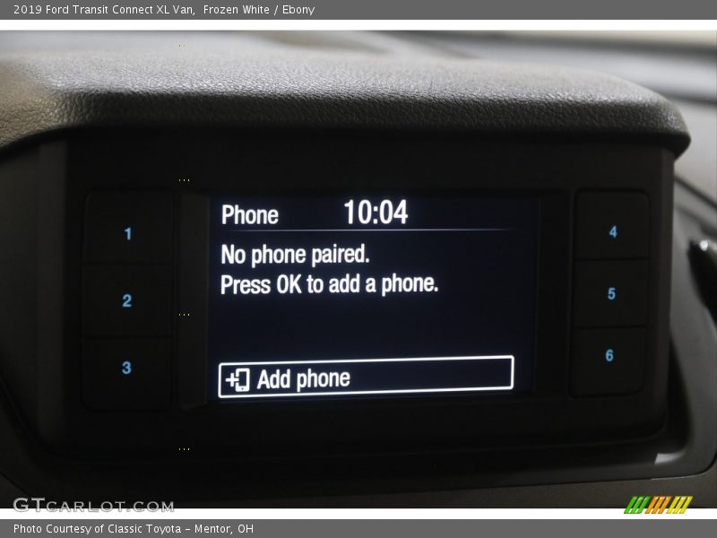 Frozen White / Ebony 2019 Ford Transit Connect XL Van