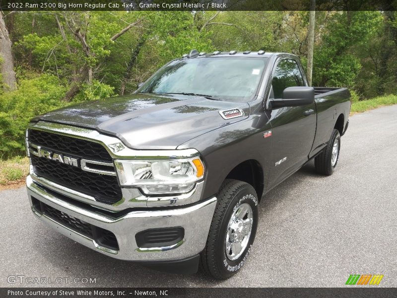 Granite Crystal Metallic / Black 2022 Ram 2500 Big Horn Regular Cab 4x4