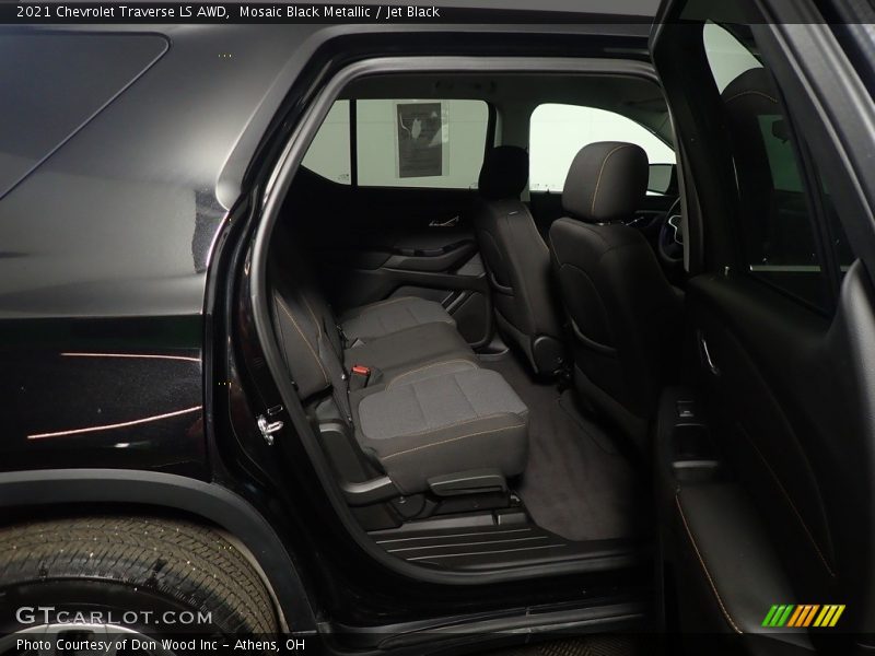 Mosaic Black Metallic / Jet Black 2021 Chevrolet Traverse LS AWD