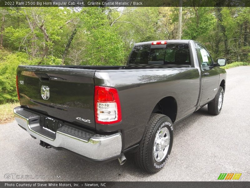 Granite Crystal Metallic / Black 2022 Ram 2500 Big Horn Regular Cab 4x4