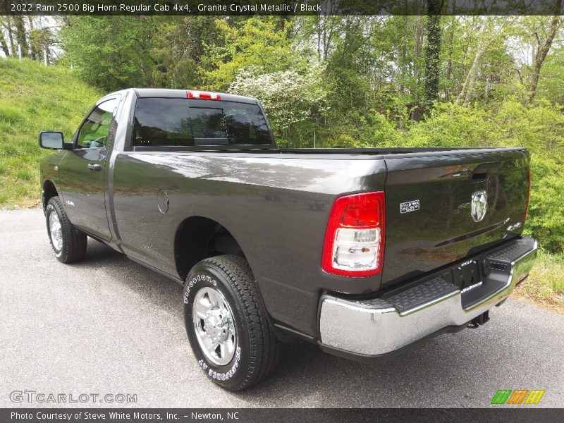 Granite Crystal Metallic / Black 2022 Ram 2500 Big Horn Regular Cab 4x4