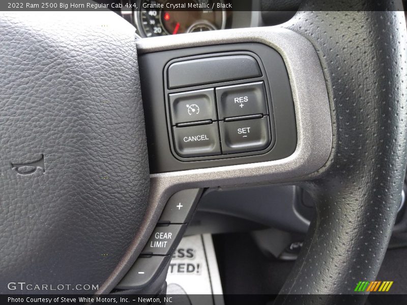  2022 2500 Big Horn Regular Cab 4x4 Steering Wheel