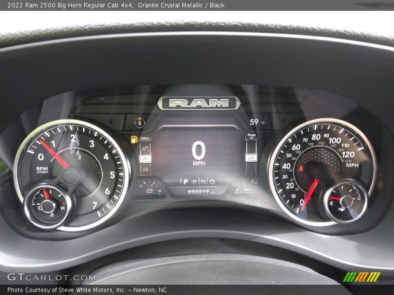  2022 2500 Big Horn Regular Cab 4x4 Big Horn Regular Cab 4x4 Gauges