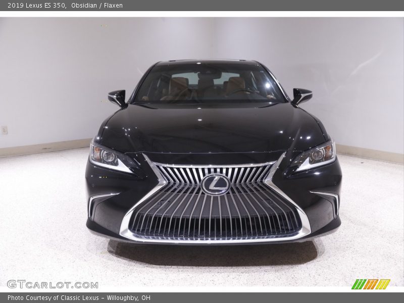 Obsidian / Flaxen 2019 Lexus ES 350