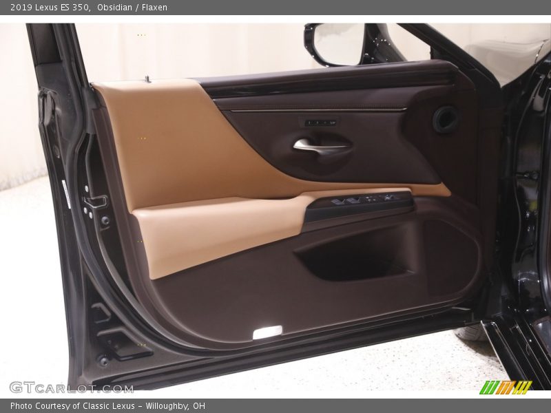 Obsidian / Flaxen 2019 Lexus ES 350