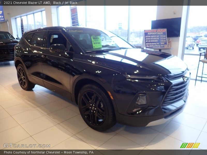 Black / Jet Black 2021 Chevrolet Blazer LT AWD