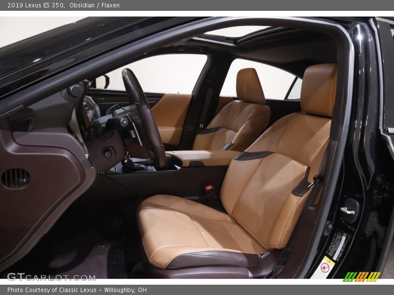 Obsidian / Flaxen 2019 Lexus ES 350