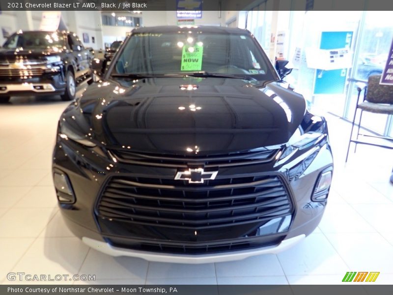 Black / Jet Black 2021 Chevrolet Blazer LT AWD