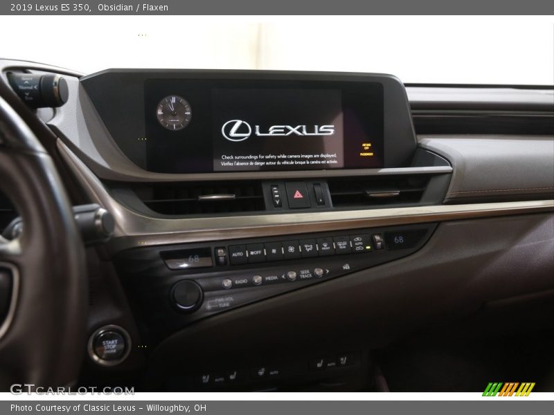 Obsidian / Flaxen 2019 Lexus ES 350