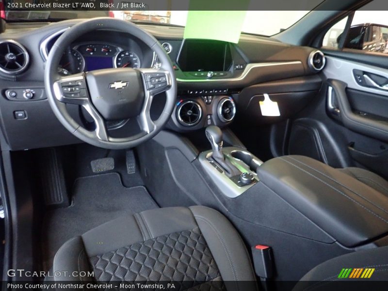 Black / Jet Black 2021 Chevrolet Blazer LT AWD