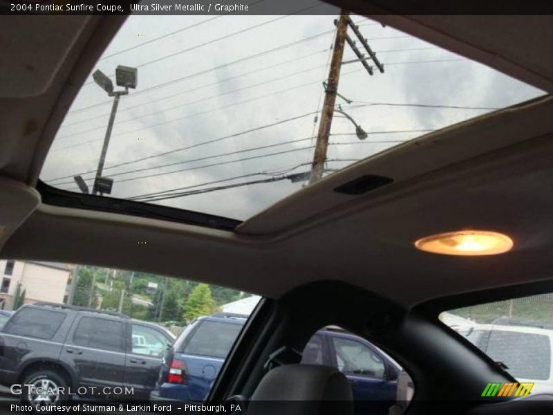 Ultra Silver Metallic / Graphite 2004 Pontiac Sunfire Coupe