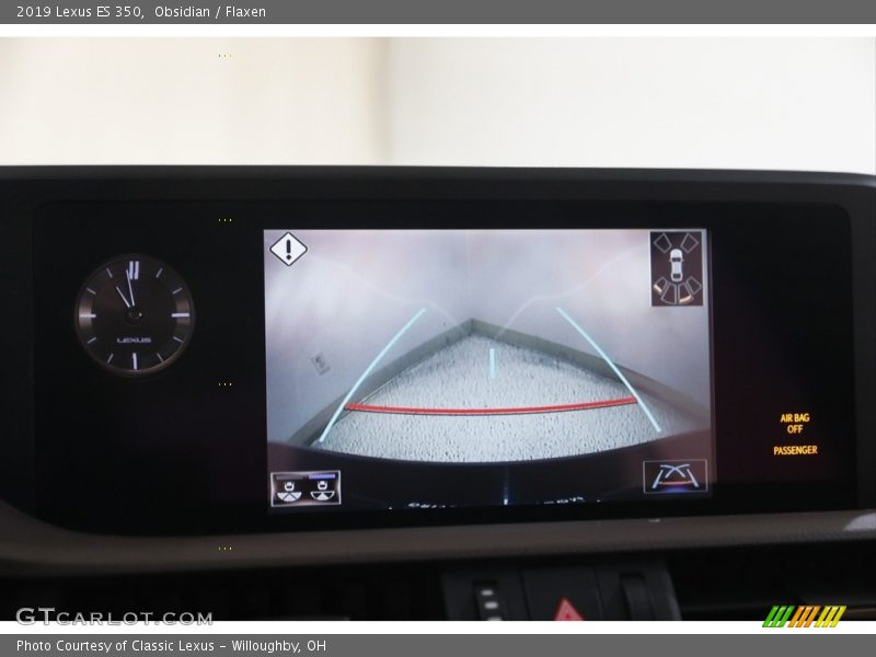 Obsidian / Flaxen 2019 Lexus ES 350