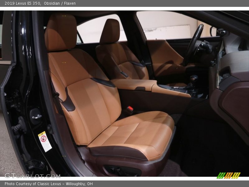Obsidian / Flaxen 2019 Lexus ES 350