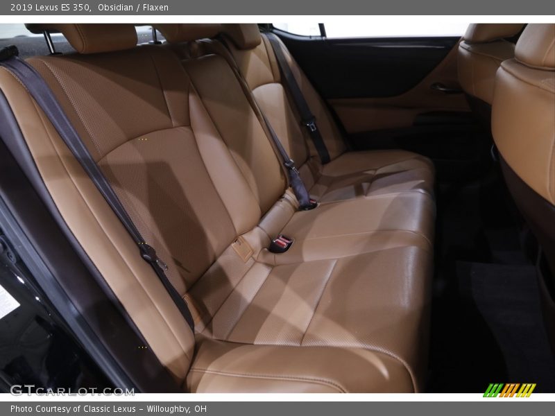 Obsidian / Flaxen 2019 Lexus ES 350