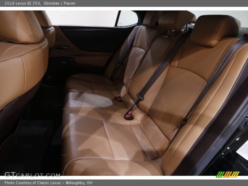 Obsidian / Flaxen 2019 Lexus ES 350