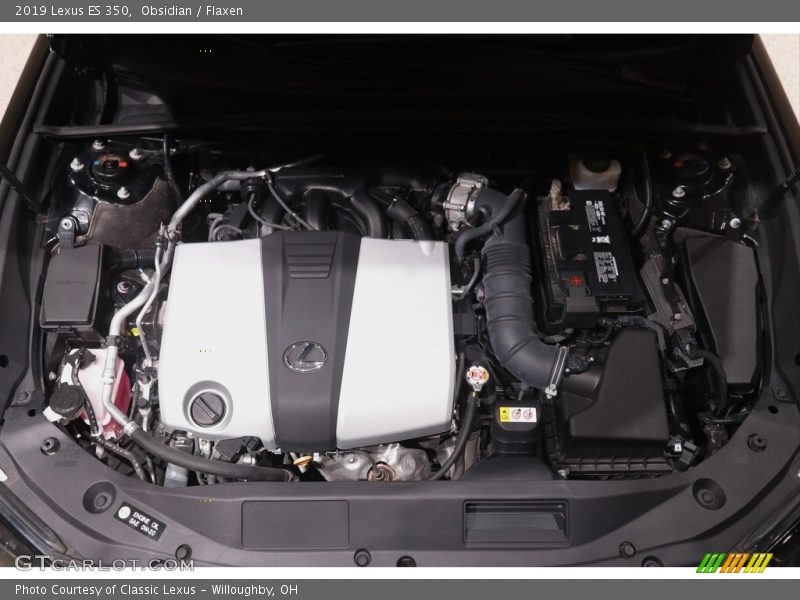 Obsidian / Flaxen 2019 Lexus ES 350