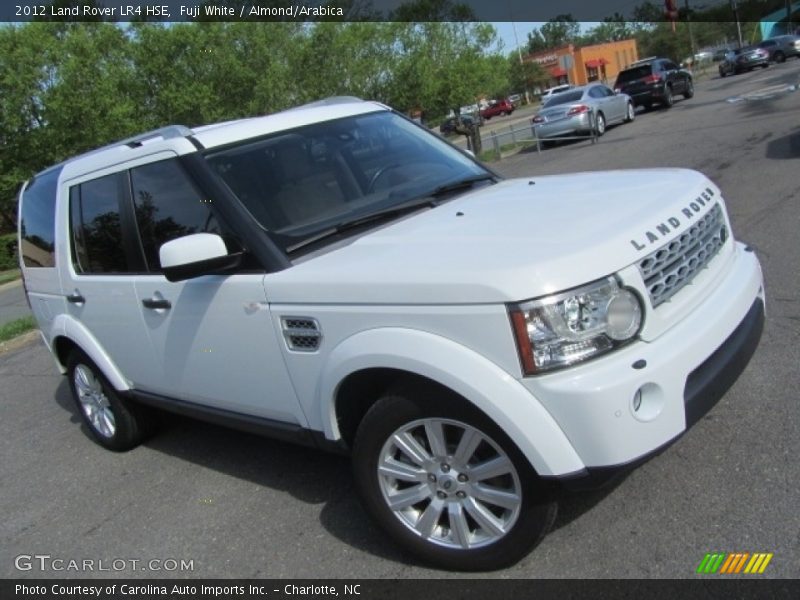 Fuji White / Almond/Arabica 2012 Land Rover LR4 HSE