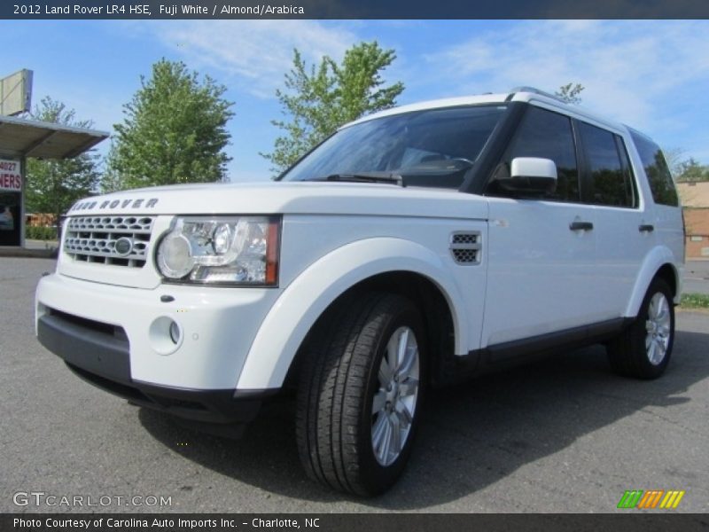 Fuji White / Almond/Arabica 2012 Land Rover LR4 HSE