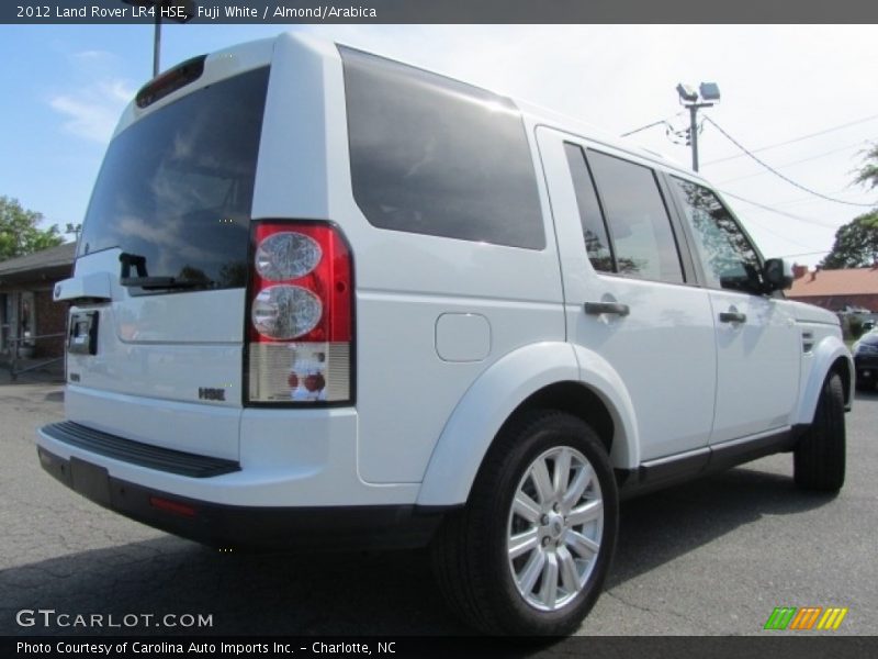 Fuji White / Almond/Arabica 2012 Land Rover LR4 HSE