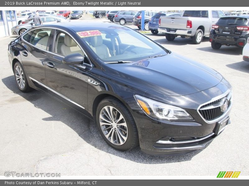 Ebony Twilight Metallic / Light Neutral 2019 Buick LaCrosse Premium AWD