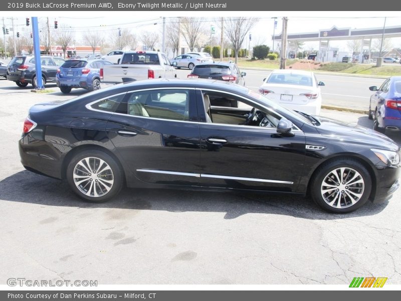 Ebony Twilight Metallic / Light Neutral 2019 Buick LaCrosse Premium AWD
