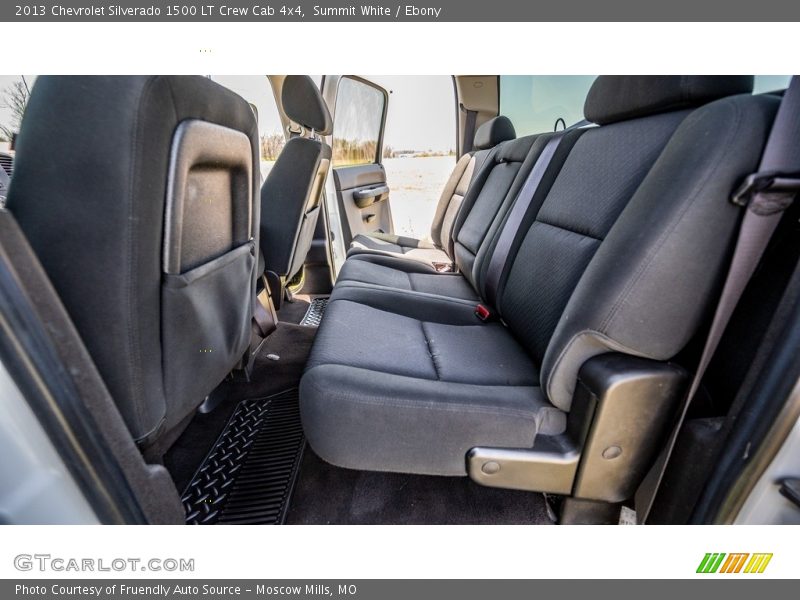 Summit White / Ebony 2013 Chevrolet Silverado 1500 LT Crew Cab 4x4