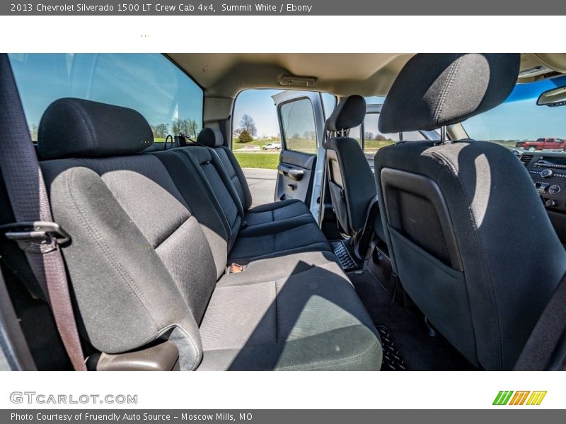 Summit White / Ebony 2013 Chevrolet Silverado 1500 LT Crew Cab 4x4