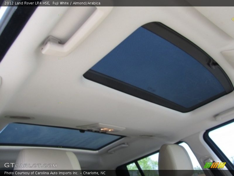 Fuji White / Almond/Arabica 2012 Land Rover LR4 HSE