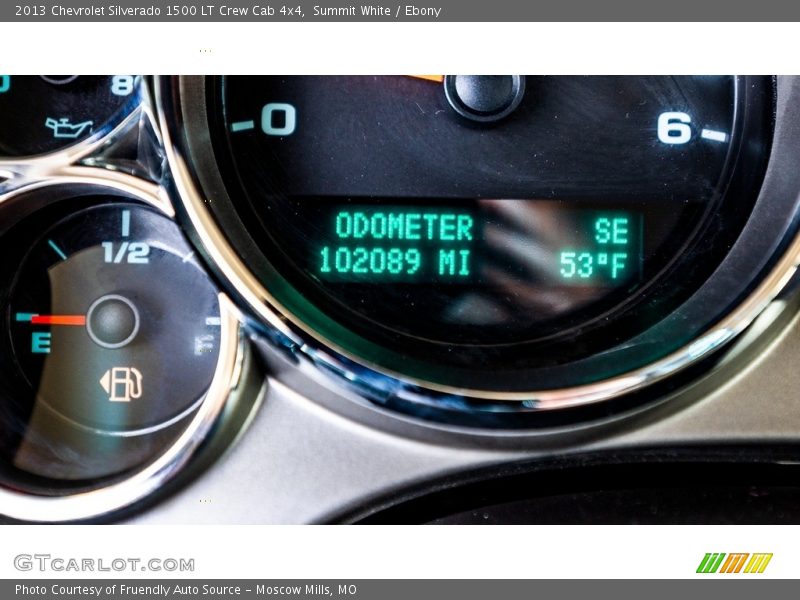 Summit White / Ebony 2013 Chevrolet Silverado 1500 LT Crew Cab 4x4