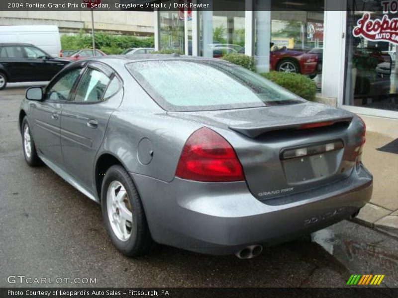 Greystone Metallic / Dark Pewter 2004 Pontiac Grand Prix GT Sedan