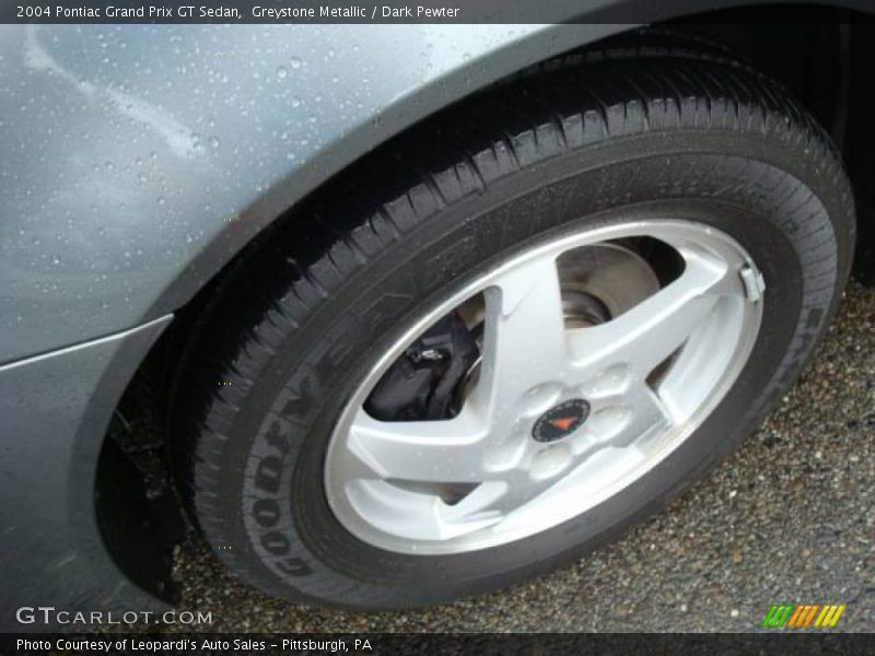 Greystone Metallic / Dark Pewter 2004 Pontiac Grand Prix GT Sedan