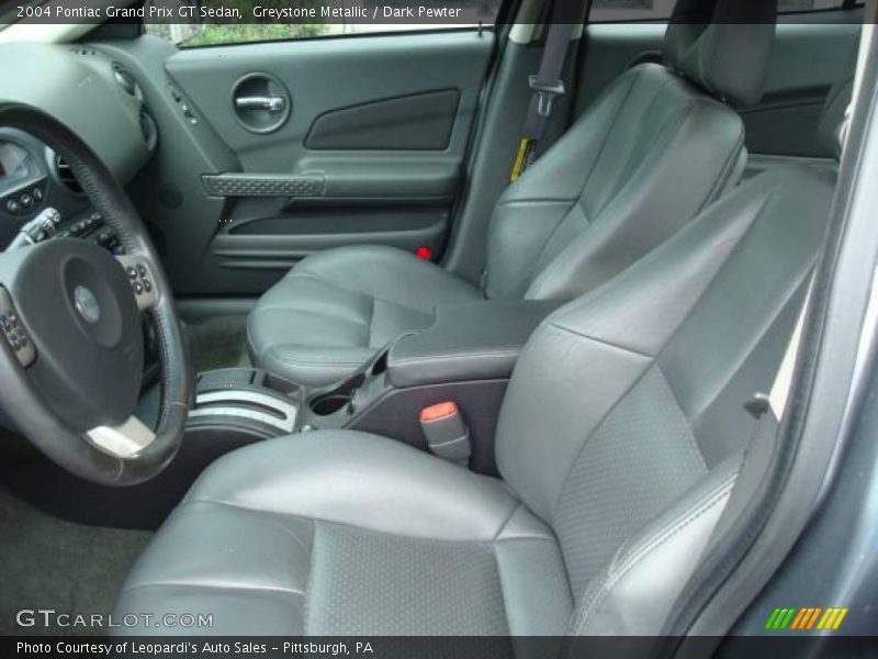 Greystone Metallic / Dark Pewter 2004 Pontiac Grand Prix GT Sedan