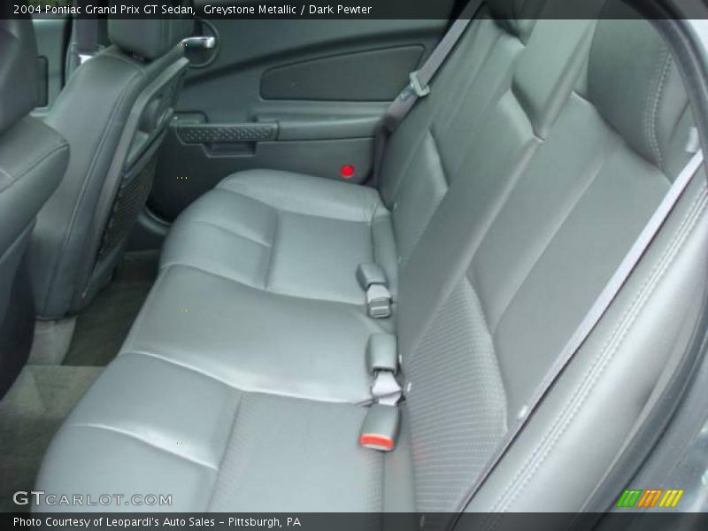 Greystone Metallic / Dark Pewter 2004 Pontiac Grand Prix GT Sedan