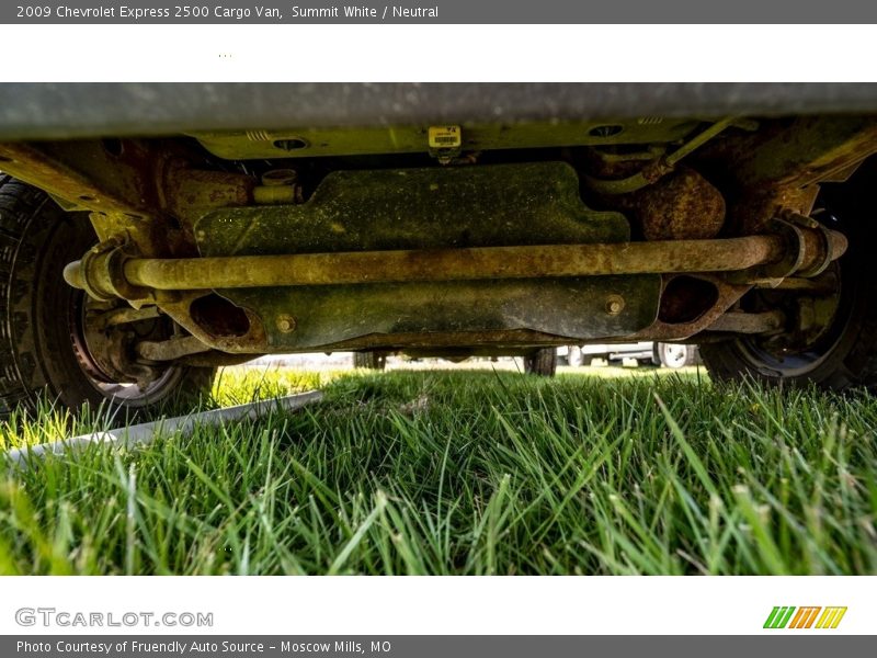 Summit White / Neutral 2009 Chevrolet Express 2500 Cargo Van
