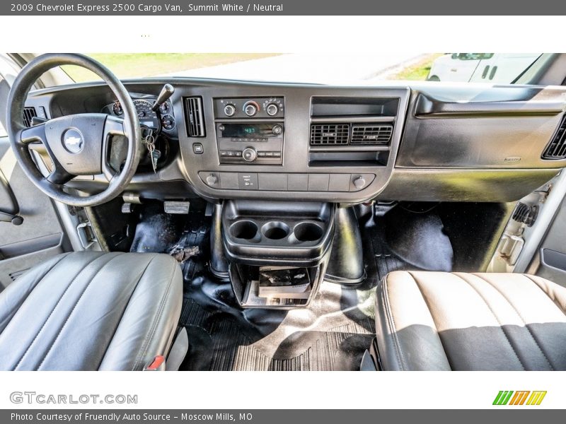 Summit White / Neutral 2009 Chevrolet Express 2500 Cargo Van