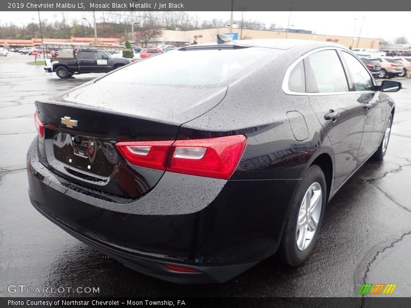 Mosaic Black Metallic / Jet Black 2019 Chevrolet Malibu LS