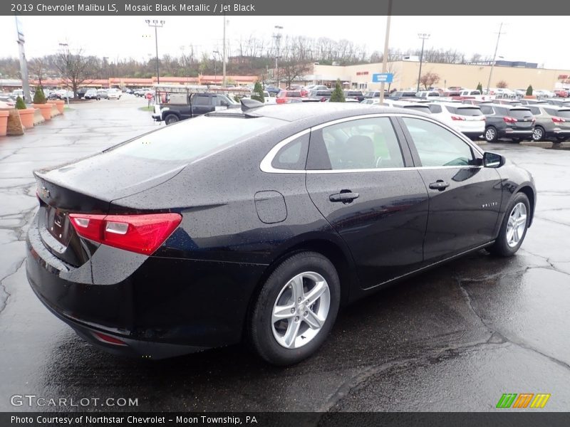 Mosaic Black Metallic / Jet Black 2019 Chevrolet Malibu LS