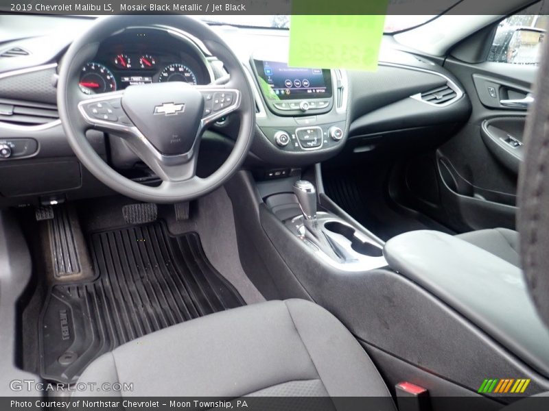 Mosaic Black Metallic / Jet Black 2019 Chevrolet Malibu LS