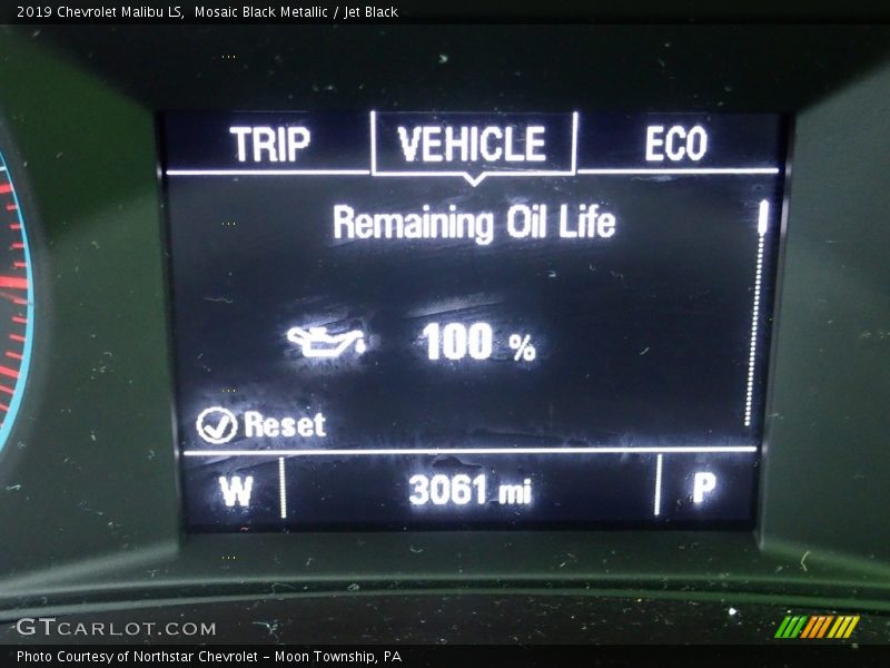 Mosaic Black Metallic / Jet Black 2019 Chevrolet Malibu LS