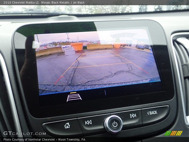 Mosaic Black Metallic / Jet Black 2019 Chevrolet Malibu LS