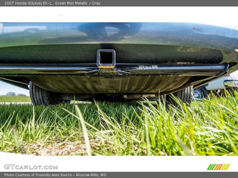 Ocean Mist Metallic / Gray 2007 Honda Odyssey EX-L