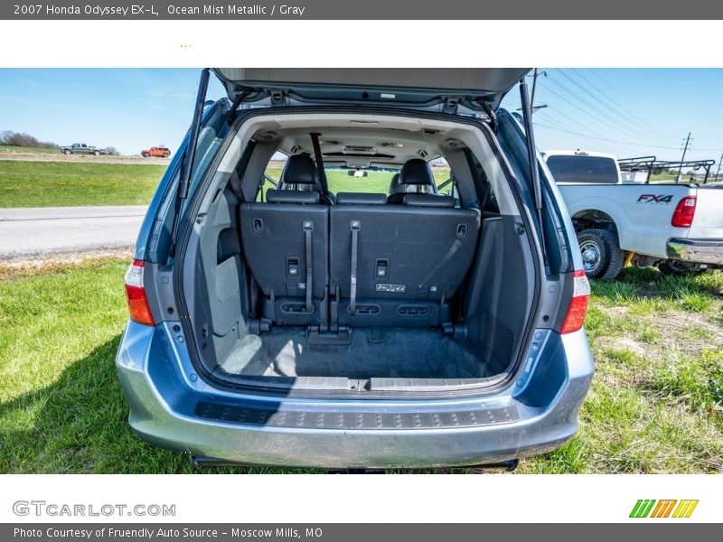 Ocean Mist Metallic / Gray 2007 Honda Odyssey EX-L