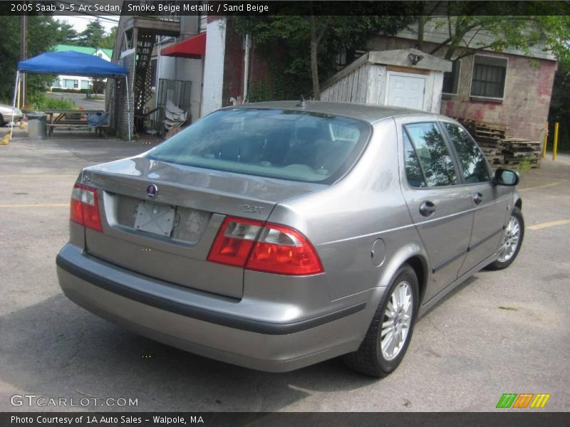 Smoke Beige Metallic / Sand Beige 2005 Saab 9-5 Arc Sedan