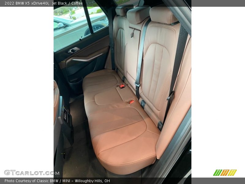 Rear Seat of 2022 X5 xDrive40i