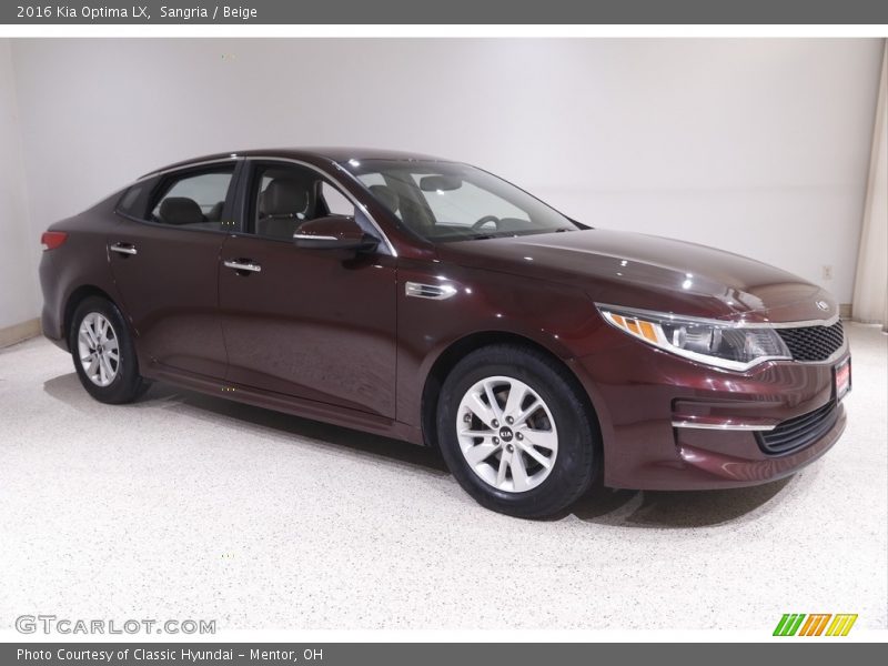  2016 Optima LX Sangria